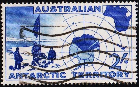 Australia(A.A.T).1957 2s S.G.1 Fine Used