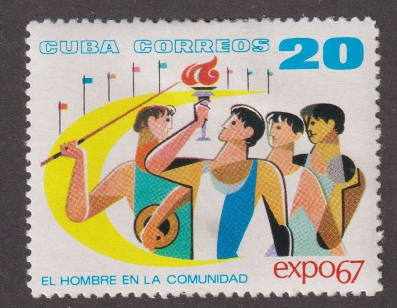 Cuba 1224 Montreal Expo '67, 1967