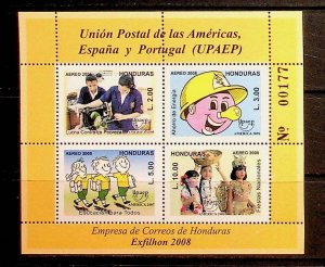 HONDURAS Sc C1265 NH SOUVENIR SHEET OF 2008 - CHILDREN