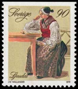 Sweden - Scott 1306 - Mint-Never-Hinged - Toning