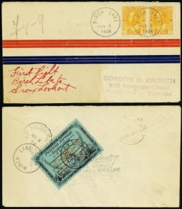 CL18-2600c, Birch Lake - Sioux Lookout 8/2/26 Semi Official Cover