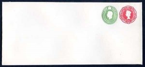 ESC975 QEII and KGVI  Two Colour Stamp To Order Envelope