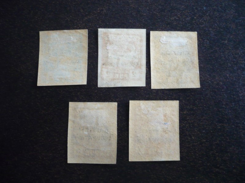 Stamps - Batum - Scott# 16-20 - Mint Hinged Part Set of 5 Stamps