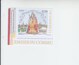 2016 Luxembourg Mary, Patroness Luxembourg (Scott 1441) MNH