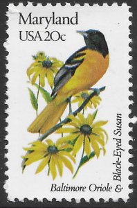 US #1972 MNH State Birds and Flowers.  Maryland