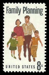 PCBstamps   US #1455 8c Family Planning, MNH, (1)