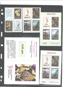 YUGOSLAVIA  1990 RED CROSS Bklt. OF #RA91 - 93  MNH