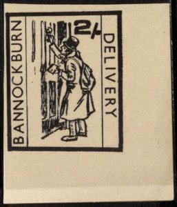 1971 Great Britain Postal Strike 2/ Bannockburn Local Post Delivery