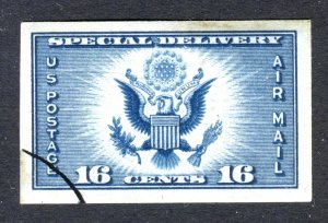 US 1935. Special Delivery Air Mail. 16c Imperf. Used. Sc#771.