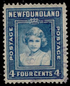 Newfoundland #247 Queen Elizabeth Definitive Issue Used