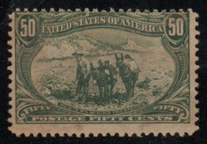 USA #291 Fine mint, no gum, robust color! Retail $600