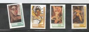 GREN. GRENADINES - 1982 - Pablo Picasso - Perf 4v Set - Mint Never Hinged