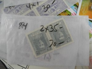 PERSIA, Fantastic assortment of Stamps in glassines, mounted on cut pages