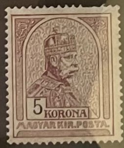 Hungary, 1908, SC 83, LH,