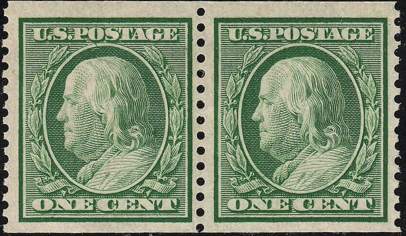 U.S. 352 VF++ NH PAIR (73018)