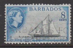 Barbados Sc#241 Used