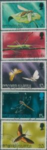 Pitcairn Islands 1975 SG162-166 Insects set FU