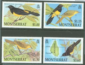 Montserrat #799-802 Mint (NH)