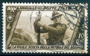 Italy 10c Garibaldi issue of 1932, Scott 291 Used