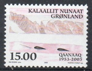 Greenland Sc 413 2003 Qaanaaq 50th Anniversary stamp  mint NH
