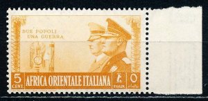 Italian East Africa #34 Single Unused