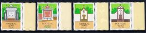 Portugal  Azores   #357-360  1986   MNH  regional architecture