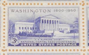 1950 sheet, The Supreme Court, Sc# 991