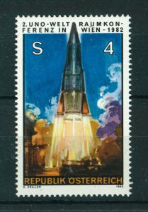 Austria 1982 Exploration and Peaceful Uses of Outer Space stamp MNH. Sg 1940