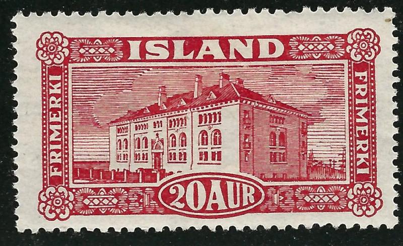 Iceland Attractive Sc #146 Mint OG hr F-VF