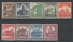 GERMANY 1940 Winter Relief set 3+2pf - 40+35pf. MNH **.