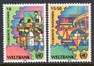 UN Vienna 88-89 MNH VF