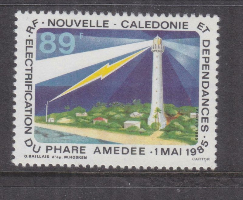 NEW CALEDONIA, 1985 Amadee Lighthouse 89f., mnh.