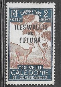 Wallis and Fortuna J11: 2c Javan Rusa, unused, NG, F-VF