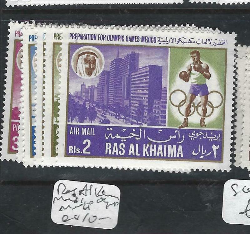 RAS AL KHAIMA  (P0106B)   OLYMPICS  SET   MNH