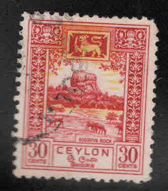 Ceylon Scott 310 Used stamp