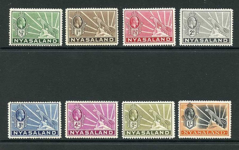 Nyasaland SG114/22 No 6d (cat 2.75) M/M 