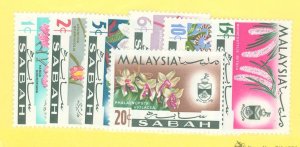 Sabah #17-23  Single (Complete Set)