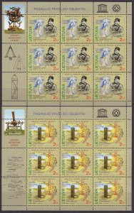 2009 Lithuania 1023KL-1024KL Astronomer F. Georg Wilhelm von Strune,UNESCO 27 €