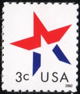 SC#3614 3¢ Star Single (2002) SA