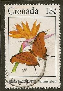 Grenada  Scott    2376    Butterfly    Used