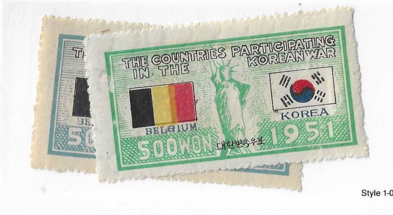 Russia Sc #136-137 set of 2 Belgium OG VF