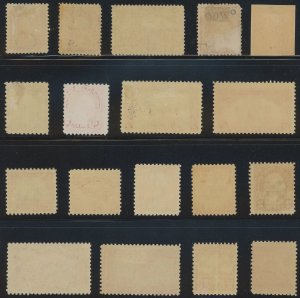 USA 32 x diff mint 2 cent Reds - Cat $???