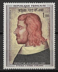 1964 France 1084 John the Good of Orlean MNH