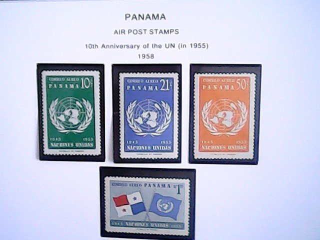 1958-59  Panama  MNH  full page auctions