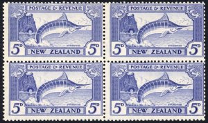 New Zealand SG584 5d Perf 13-14 x 13.5 2 X U/M Mult Wmk Cat 100 pounds