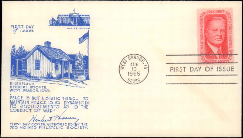 United States, Iowa, First Day Cover