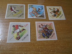 Timor  #  313-18  MNH