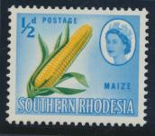 Southern Rhodesia  SG 92    SC# 95   MLH  Maize