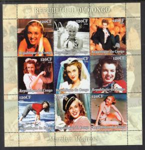 Zaire Marilyn Monroe MNH VF