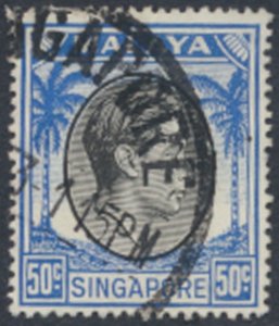 Singapore Malaya    SC# 17a   Used  perf 18  see details & scans